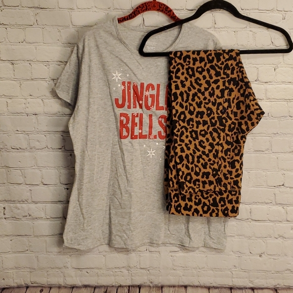 Wondershop Other - Leopard Pajama Set XXL #O020